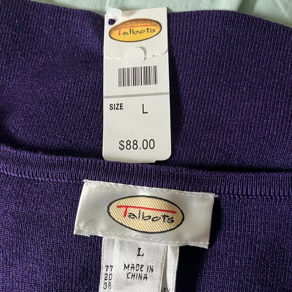 NWT Talbots Silk Blend Sweater Twinset - Picture 8 of 8